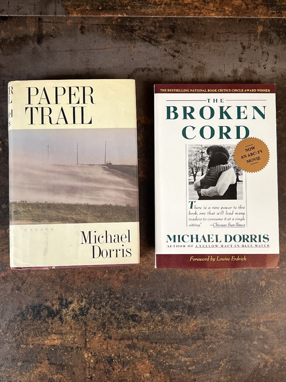 2-Book Michael Dorris Bundle: Paper Trail and The Broken Cord